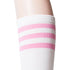 Sockstheway Womens Casual Knee High Tube Socks with Triple Stripes (5Pairs)