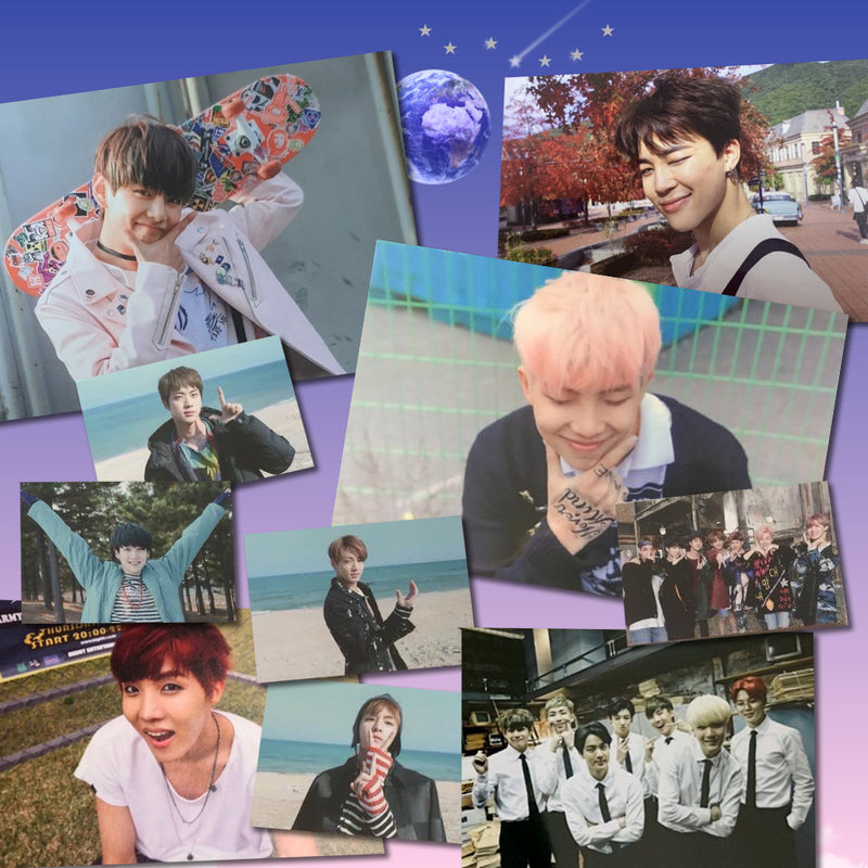 BTS rare broadcast photocards - Jungkook V Suga J-hope Jimin RM JIN hormone dope