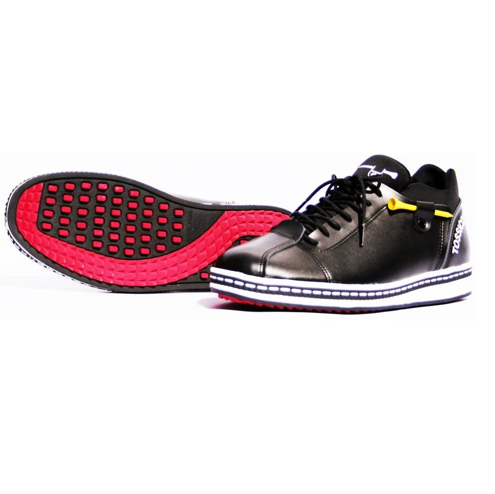 Tossicosi Spike Less Golf Shoes TC 408 2 Colors Red Black