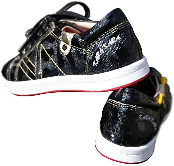 Karakara Spike Less Golf Shoes KR 404 Black 240 mm for Women