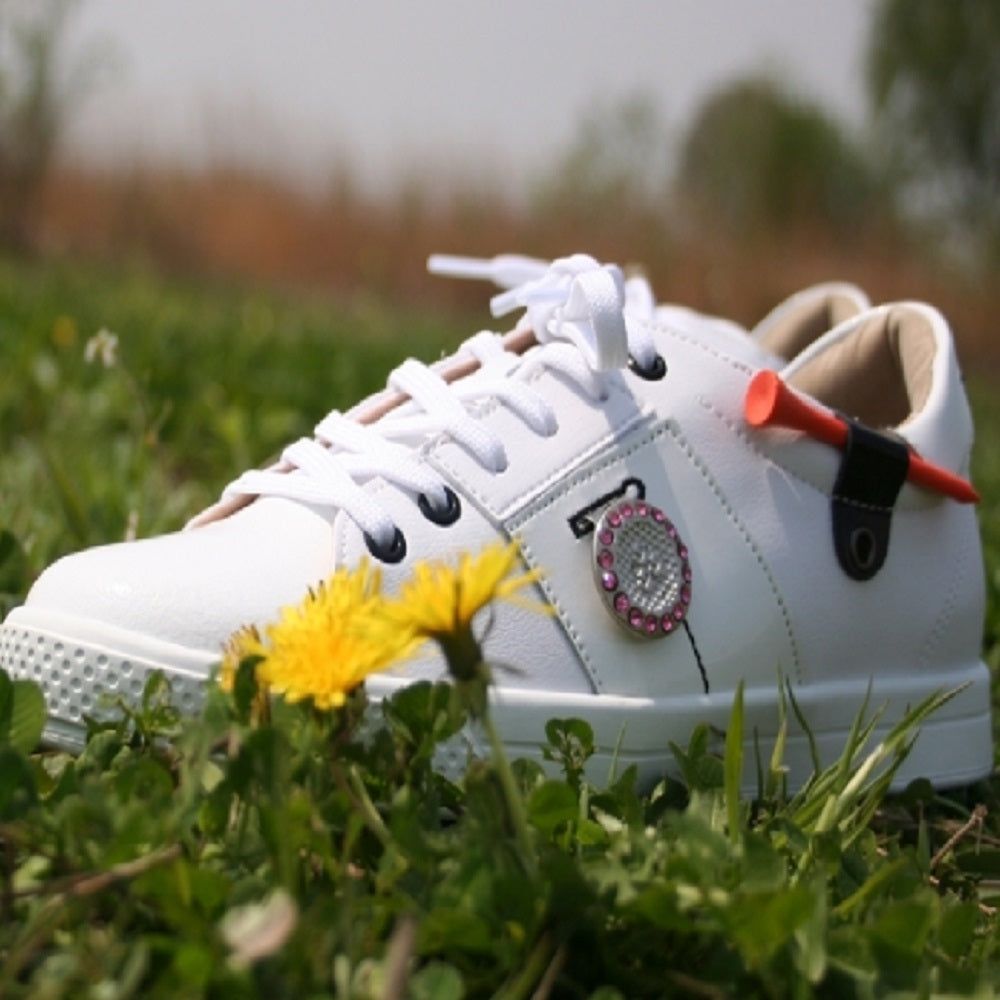 Karakara Spike Less Golf Shoes Tc 406 White 225 mm For Women