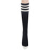 Sockstheway Womens Knee High Tube Socks with Triple Stripes (5Pairs, Black)