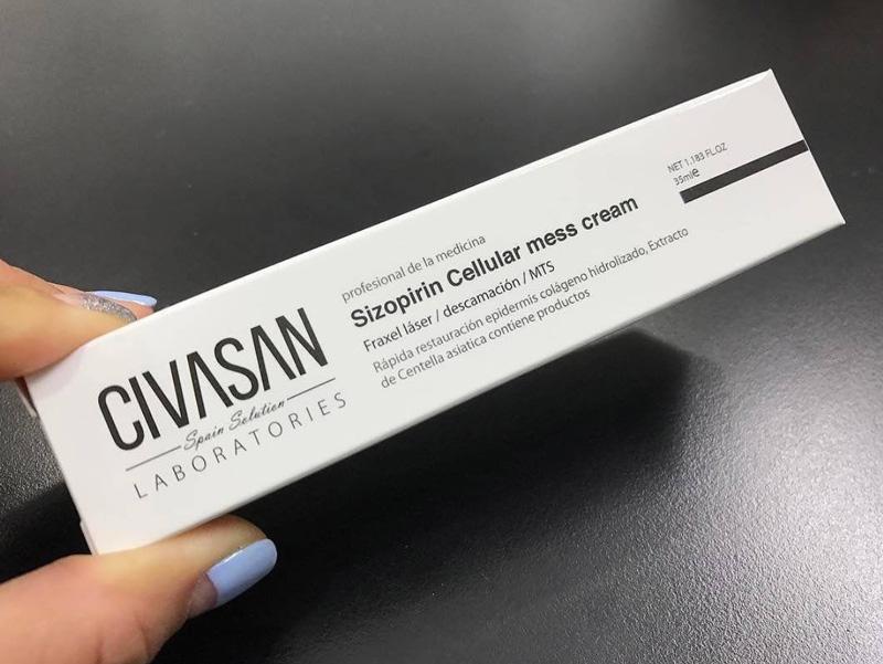 Civasan Sizopirin Cellular Collagen Skin Recovery Mess Anti-Aging Skin Care Cream 35ml